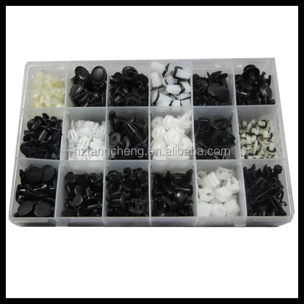 418 pcs. auto clips and plastic fastenings for Ford