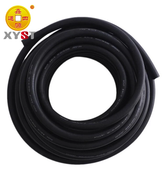 Черный шланг из нержавеющей стали с нейлоновой оплеткой AN6 AN 6 для топливной линии