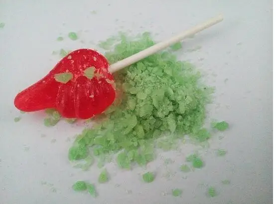 pop rock popping candy with dipper 8g lollipop with 4g popping candy