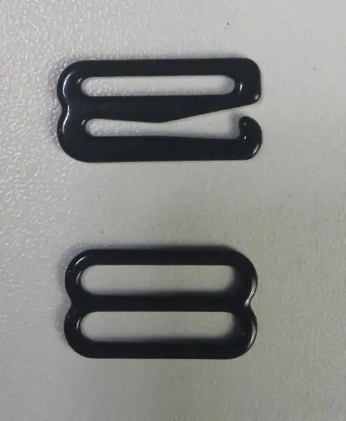 CYG wholesale Zinc Alloy Silver gold ring and slider Bra Straps Holders Metal Bra Hook Buckles garment bra accessories