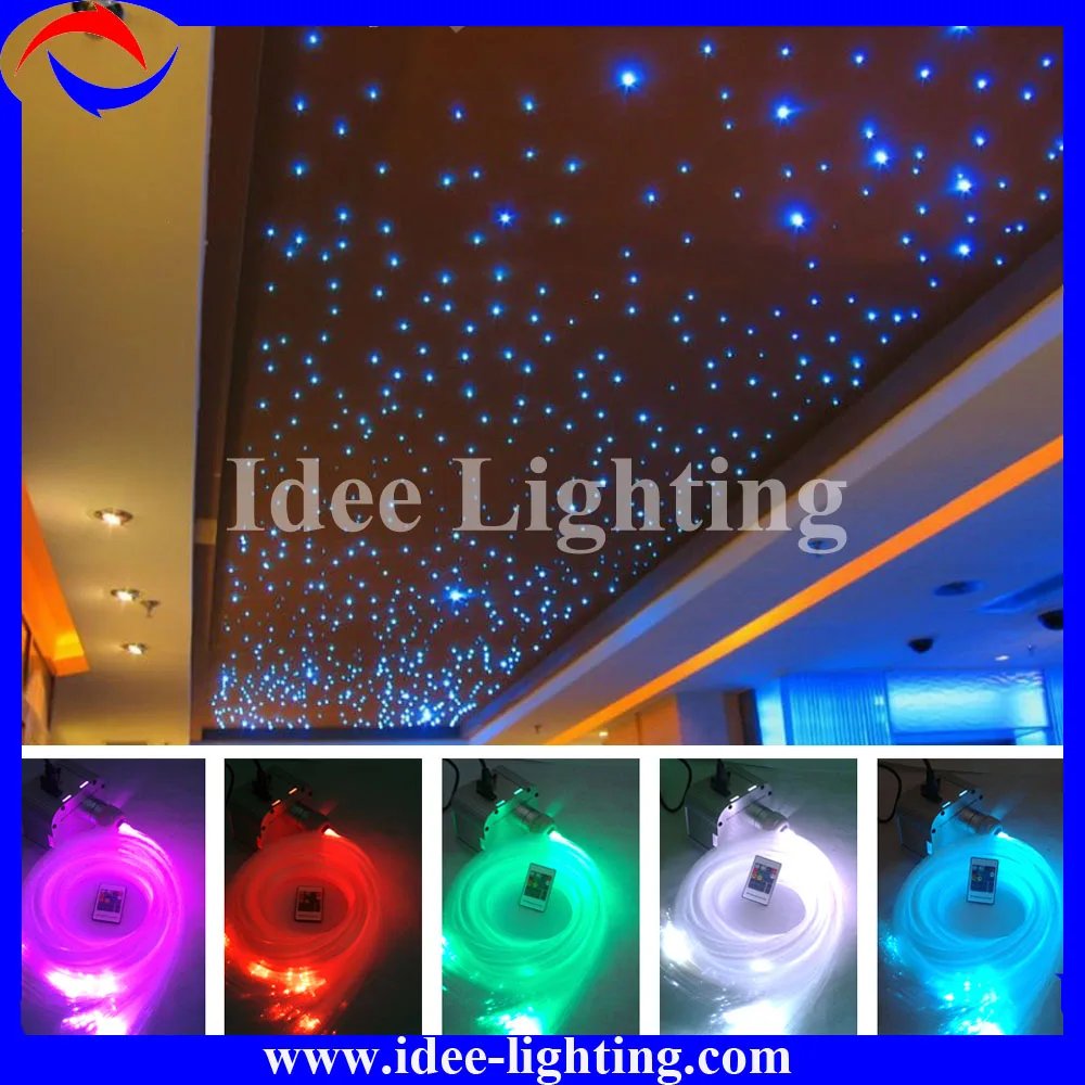 LED Fiber Optic Twinkle Star Pop Ceiling Designs for Lobby