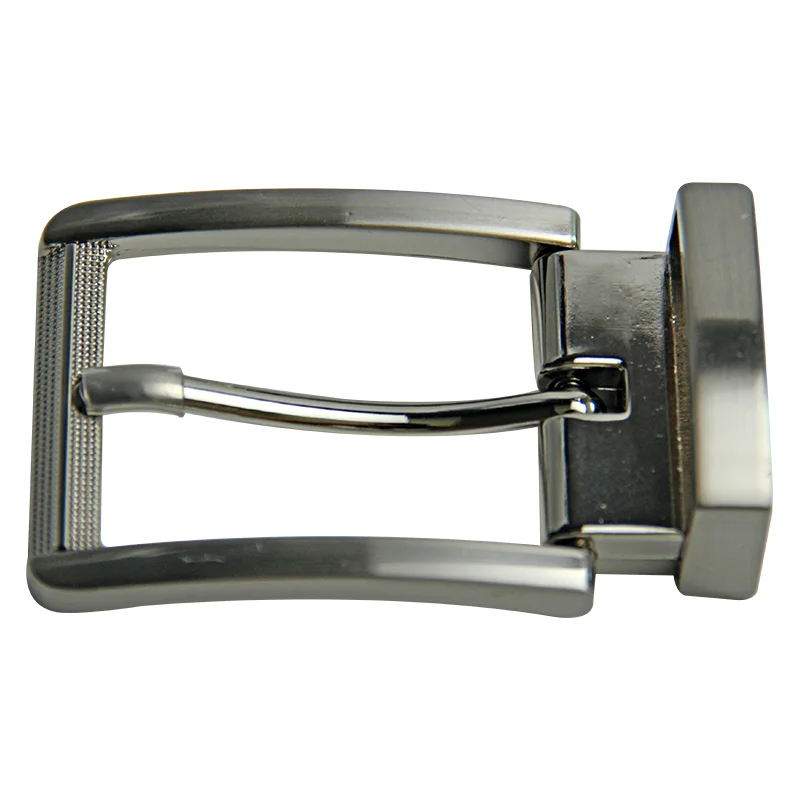 Custom Brushed Nickel Buckle with Clip