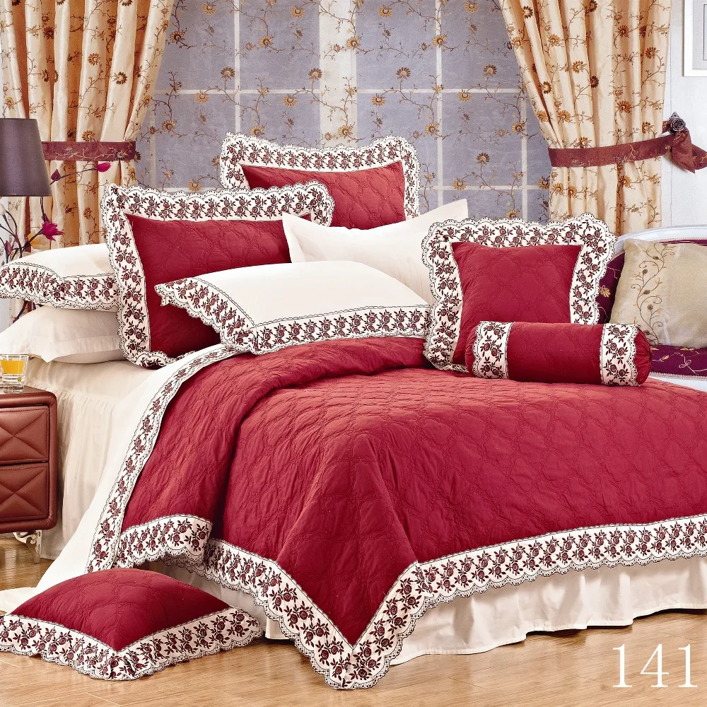 Оптовая продажа стеганые домашние коричневые покрывала на заказ