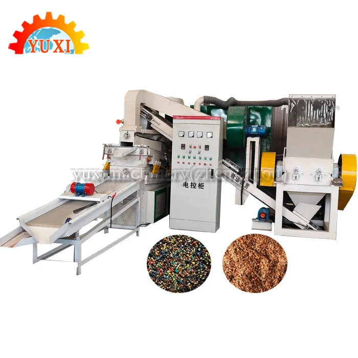 
Scrap Copper Cable Granulator Separator Recycle Plant Copper Cable Wire Recycling Machine In India 