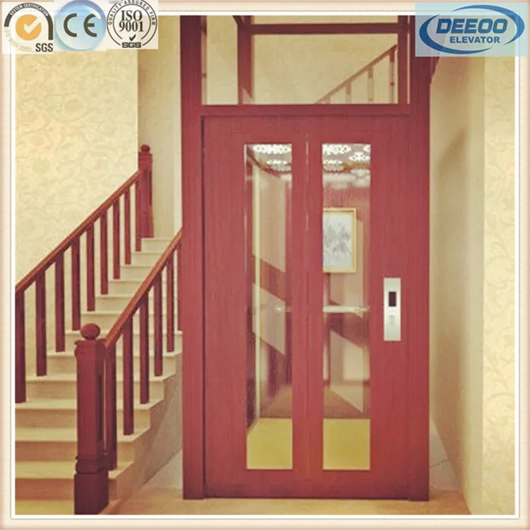 
fashion residential easy installation gearless flat belt elevator 