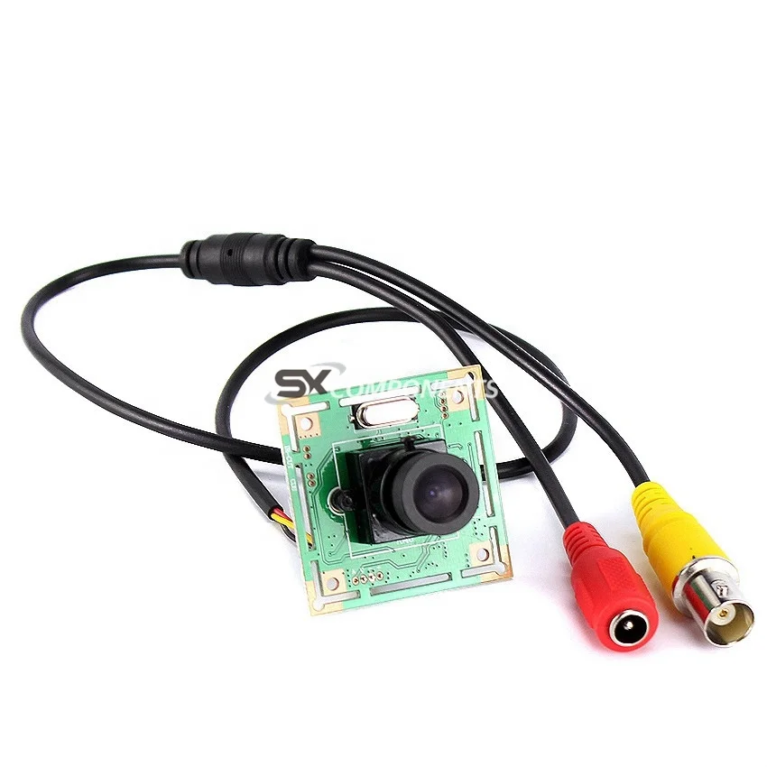 7040 700tvl CMOS color hd board cctv mini camera 700tvl cctv camera with 3.6mm lens with lens mount and  cable security camera