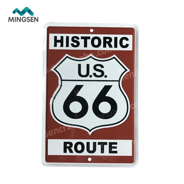 wholesale NO MOQ motorcycle vintage style metal wall signs bar tin sign