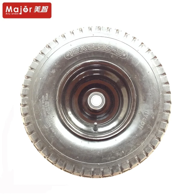 18x850-8 бескамерное воздушное колесо со стальным ободом, пневматическое резиновое колесо