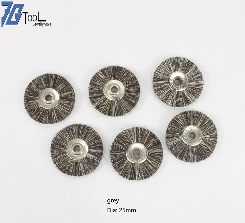 Jewelry Dental Polishing Brush without Shank 19 mm 22 mm 25 mm, Cleaning Rotary Brush