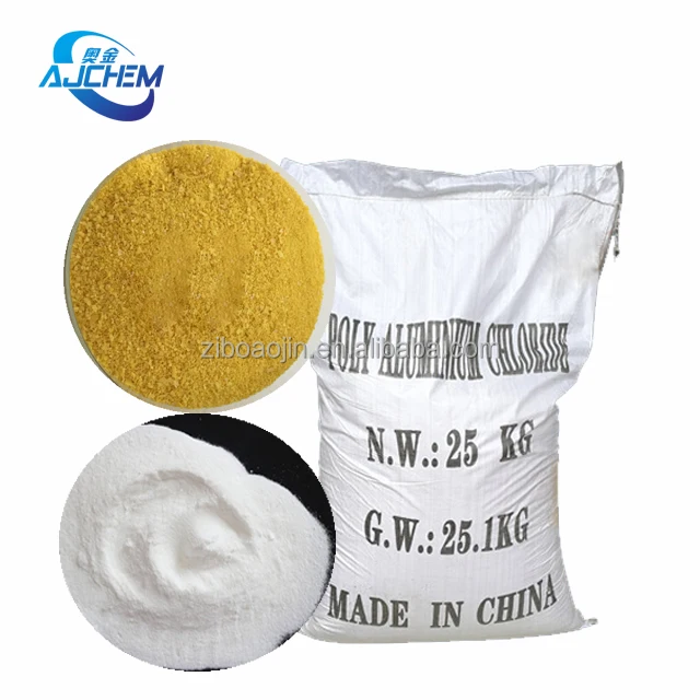 Китай конкурентоспособная цена очистки воды полимерный хлорид алюминия PAC Порошок