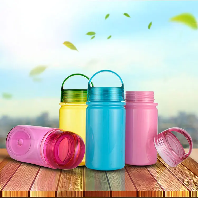 Factory Custom Logo Bpa free custom portable 500ML tritan school 500ml clear plastic bottle for children