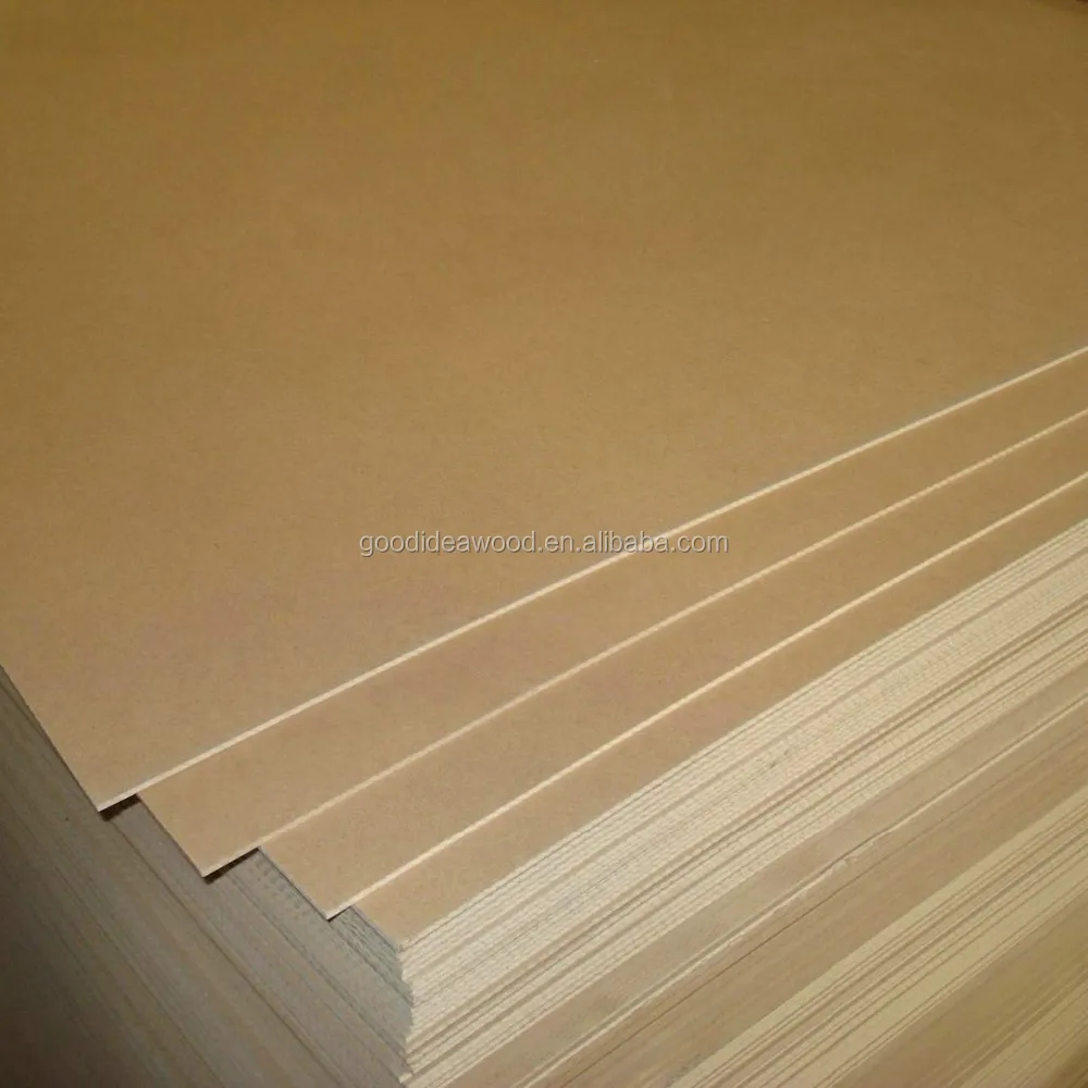 
4x8 ft plain MDF 2.5 -25mm factory direct sell for decoration 