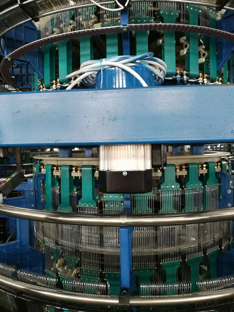 China First Creation Intelligent Micro-computer Four-shuttle Onion Bag Weaving Circular Loom