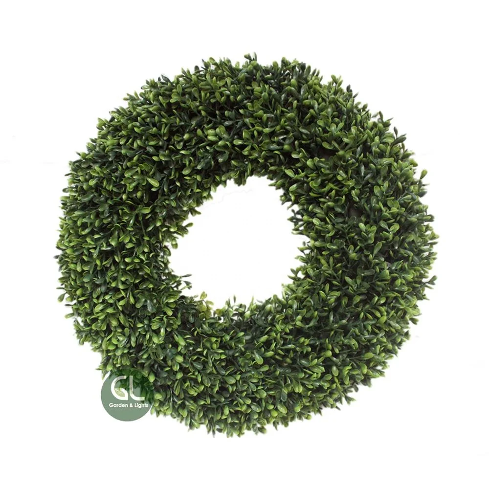 Factory price spring wreaths, artificial leaves wreaths, wreath hangers for doors