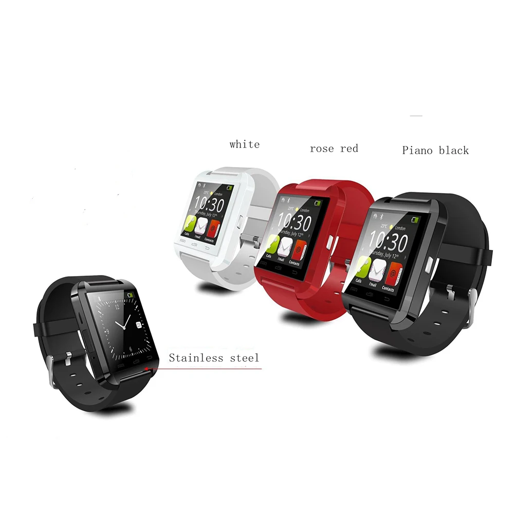 2016 Горячий Продавать Смарт Часы u8 smartwatch Синхронизации Смартфона Называют Анти-потерянный Браслет Bluetooth Watch u8