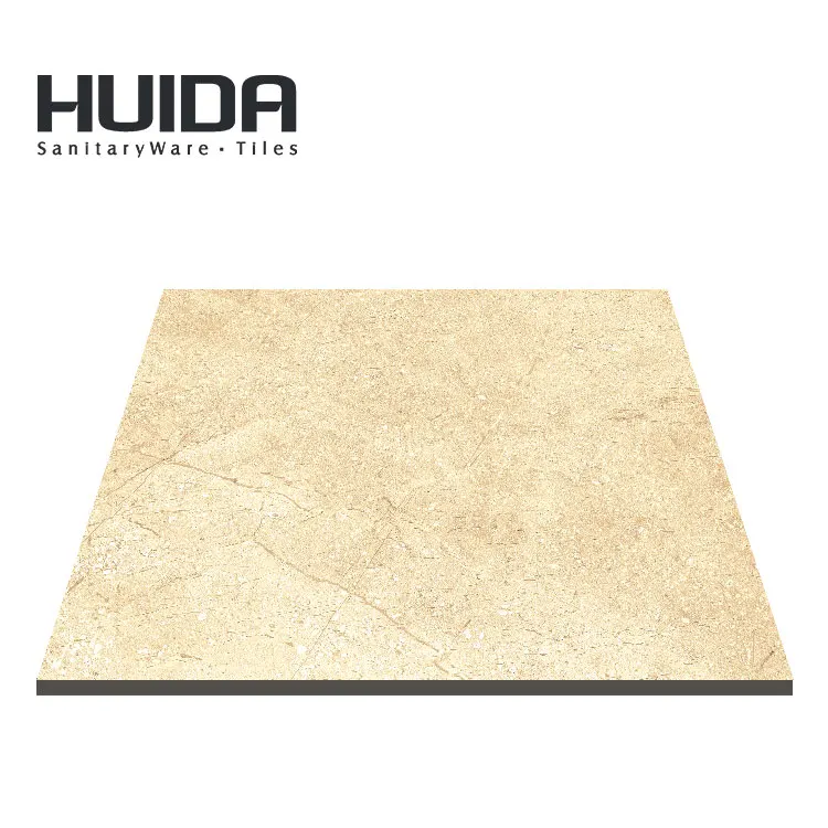 HUIDA House Inner polished glazed white ceramic floor tile 600x600