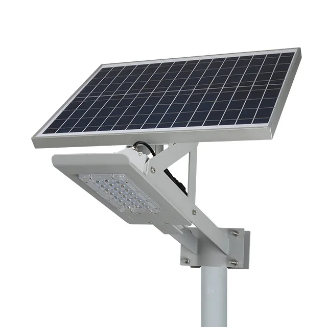 IP66 waterproof outdoor bridgelux 24w 36w solar led street light