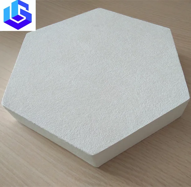 office hall decoration art design acoustic ceiling tiles for Span market