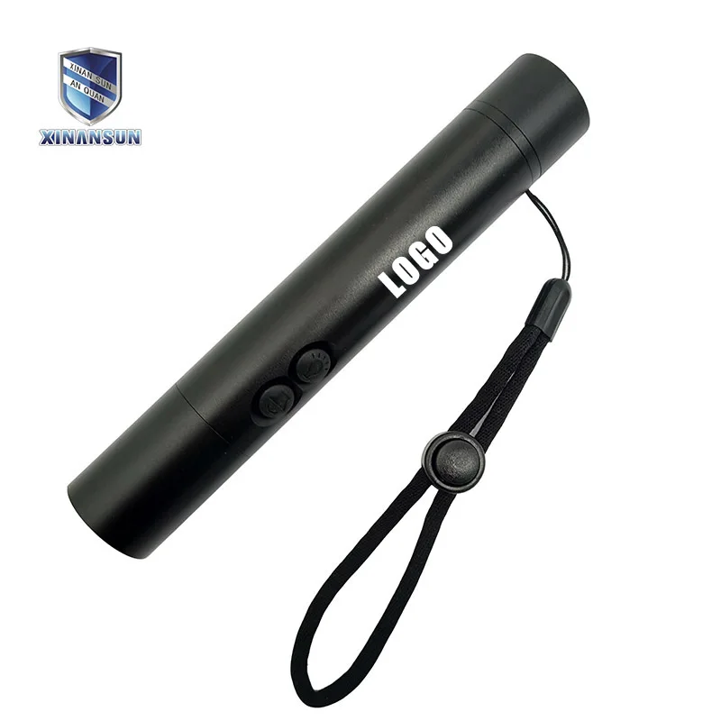 outdoor emergency usage rechargeable whistle with flashlight function