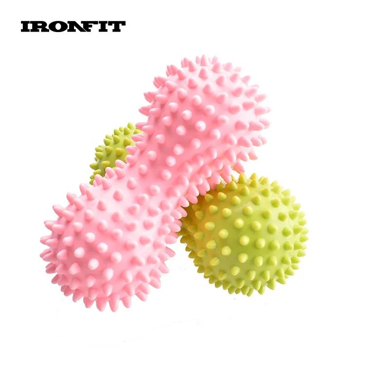 Inflatable Fitness PVC Foot Yoga Spiky Peanut Massage Ball