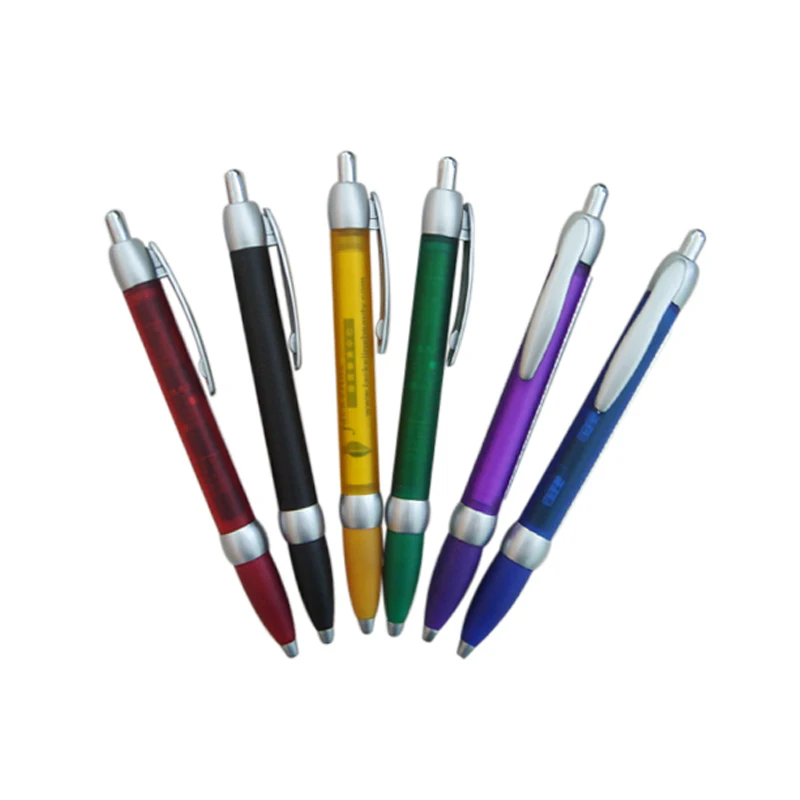 Gift pen promotional custom printing banner ball pen with pull out paper