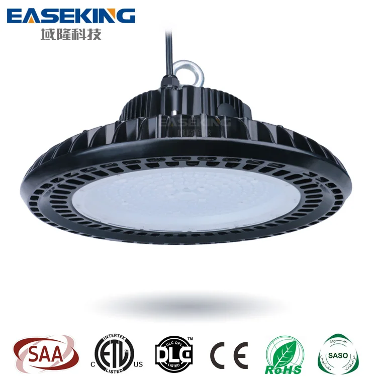 TUV ETL DLC ROHS SAA Certificated 110V 240V 150W LED  UFO High Bay Light