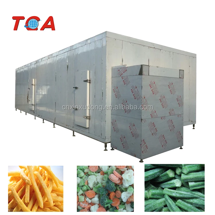 5 ton blast freezer for fish shrimp