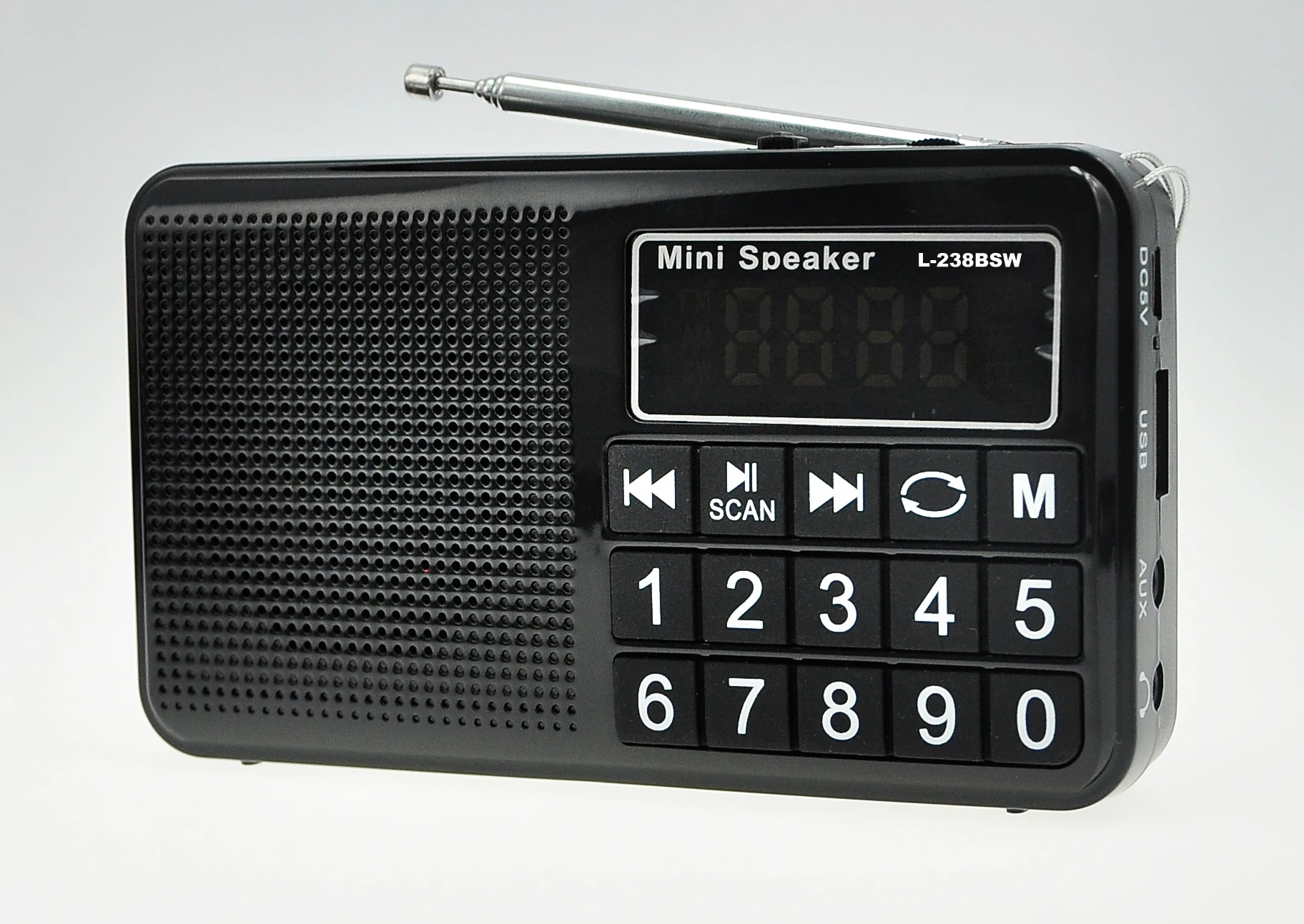 L-238BSW MP3 музыкальный плеер динамик короткие волны радио коротковолновый радиоприемник
