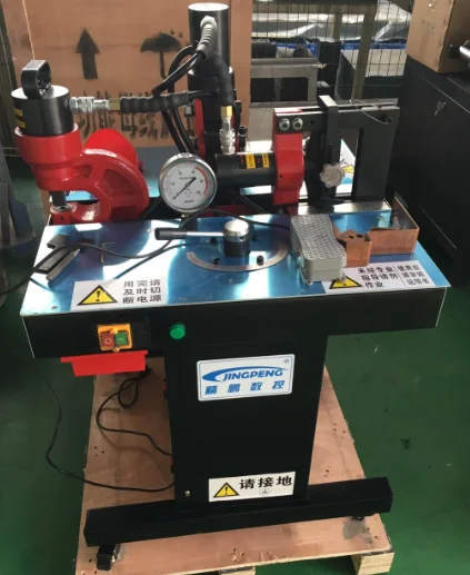 Popular Hydraulic Combined 3-in-1 Busbar Bending Machine For Switchpower System With 1 Year Warranty