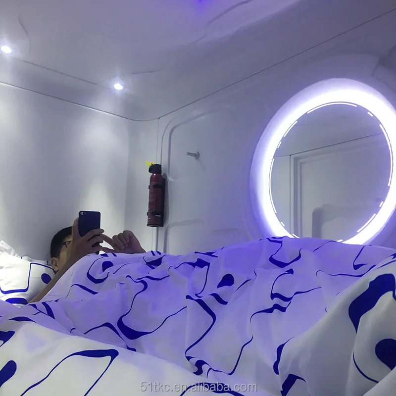 Компактный сборный дом, контейнерная Капсульная кровать для отеля, для улицы, для кемпинга, для путешествий, для больницы