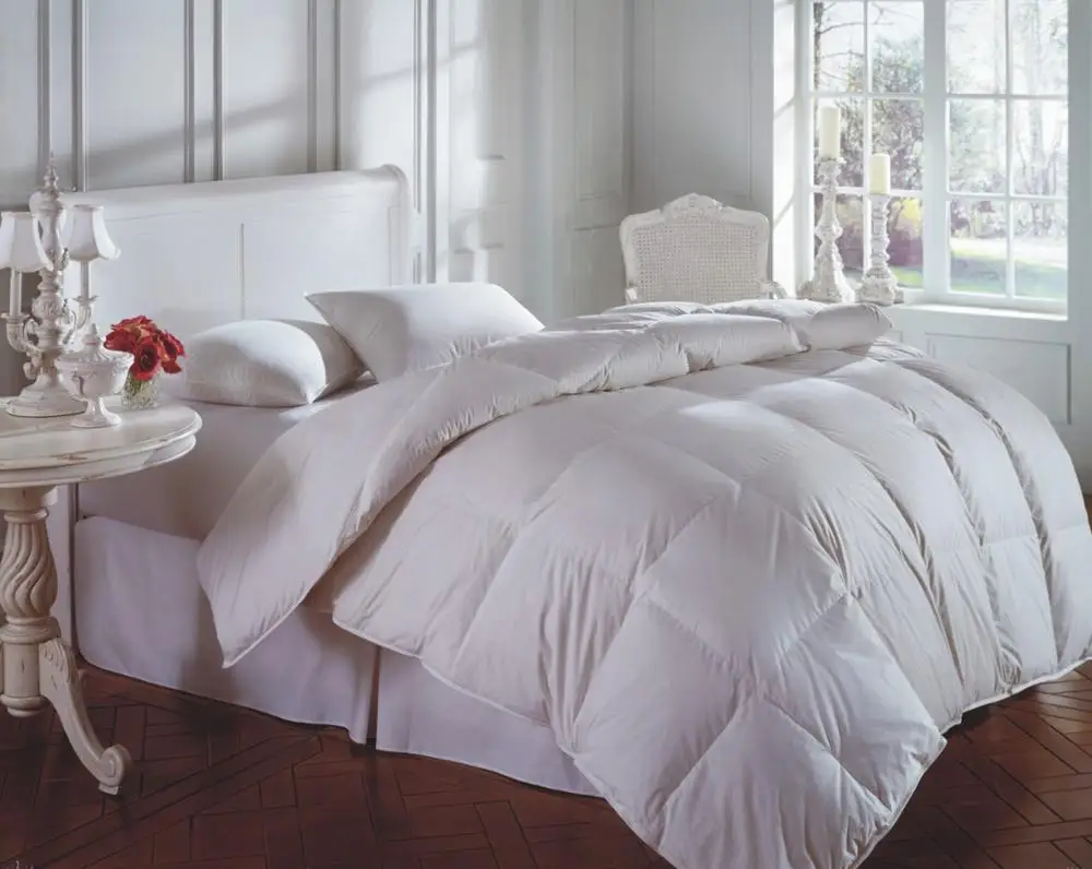 hot sale luxury white goose down duvet, comforter, quilt