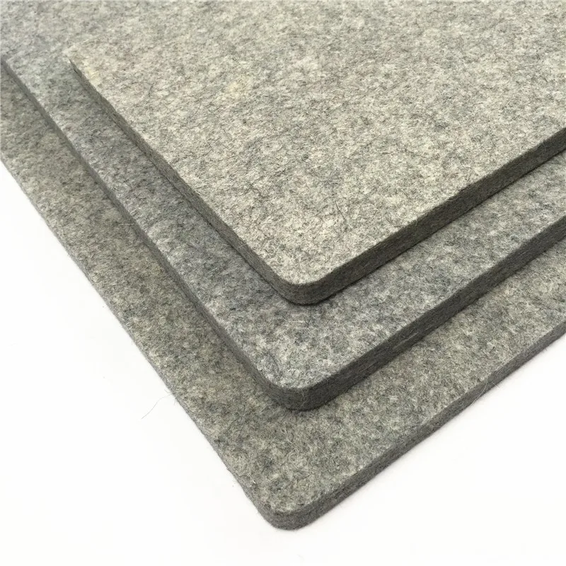 Superfine quality 5mm 6mm wool felt white