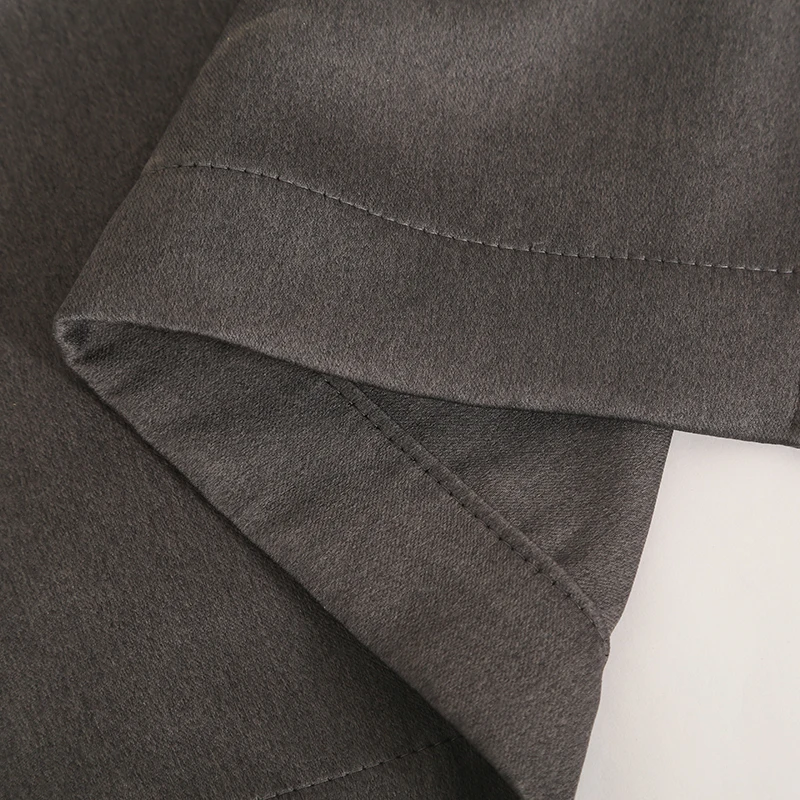 100% polyester material dyed yarn black solid fabric blackout window curtain