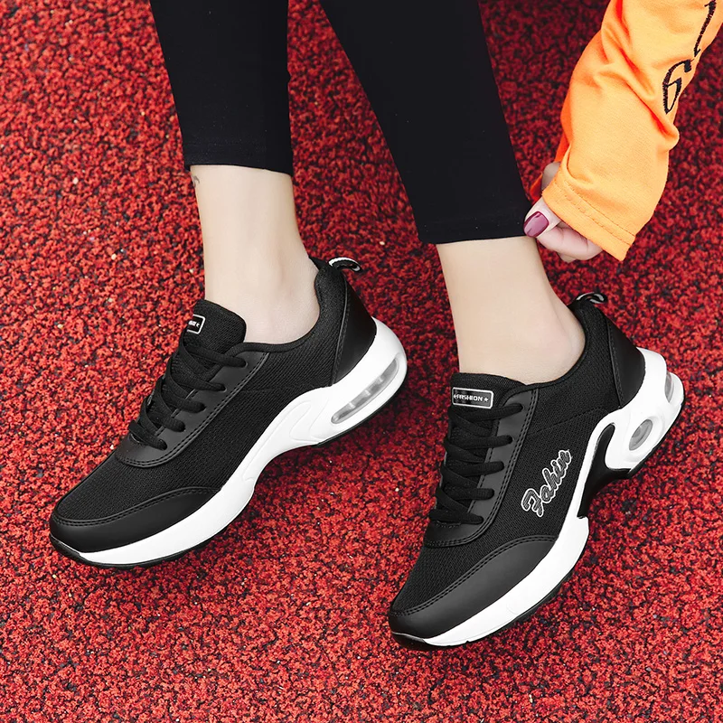 Женские популярные кроссовки для бега, оптовая продажа, обувь с подошвой, американская, британская обувь, повседневная женская обувь на плоской подошве