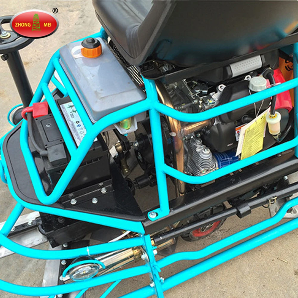 Ездить на уплотнения бетона пластинчатого типа Затирочная машина