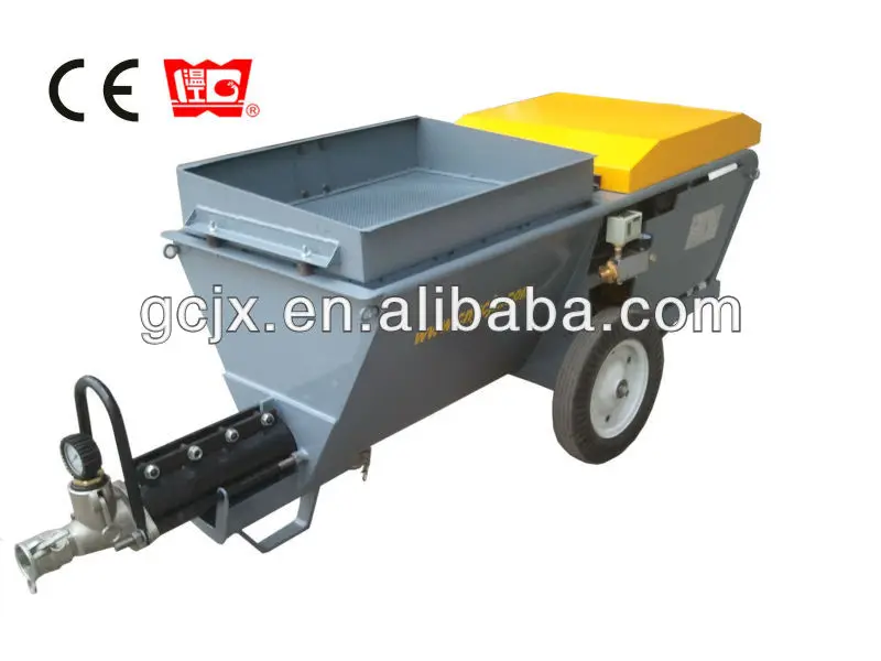 JP70-P cement mortar plastering  spraying machine screw pump