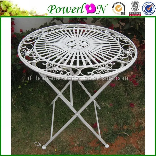 Cheap Unique High Quality White Round Table Outdoor Furniture