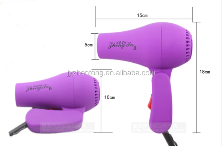 High Quality Hair Dryer Mini Plastic Hair Blower ZF-1238B