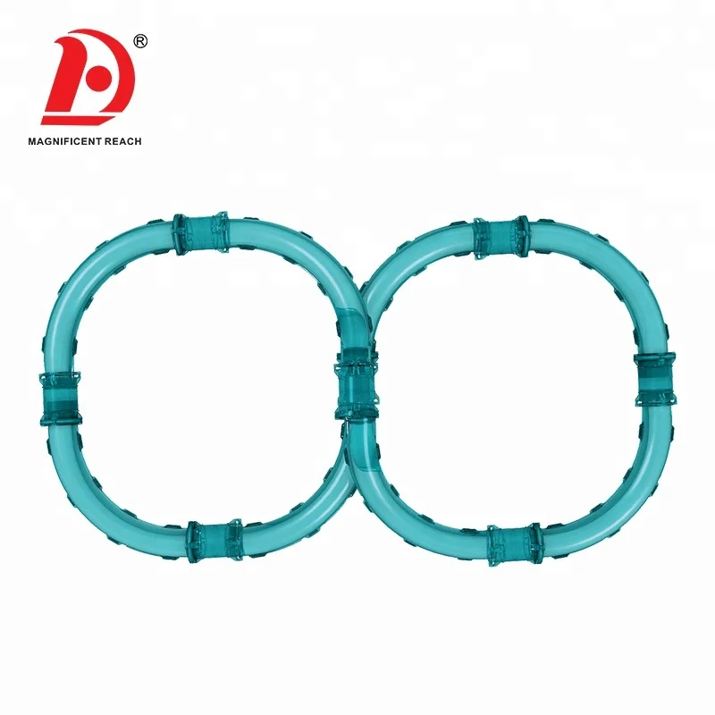 HUADA 2023 Wholesale  Pipes Car Toy Electric Slot Car Assembly Racing Track Set Toy for Boy