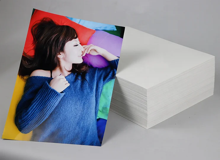 Waterproof Non-tearable PET Resin Coated Glossy Photo Paper For Inkjet Printing Colorful