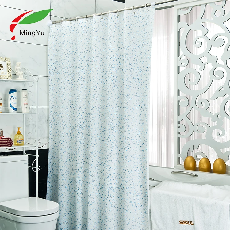 Стойкая Антибактериальная PEVA Водонепроницаемая ванная душевая занавеска