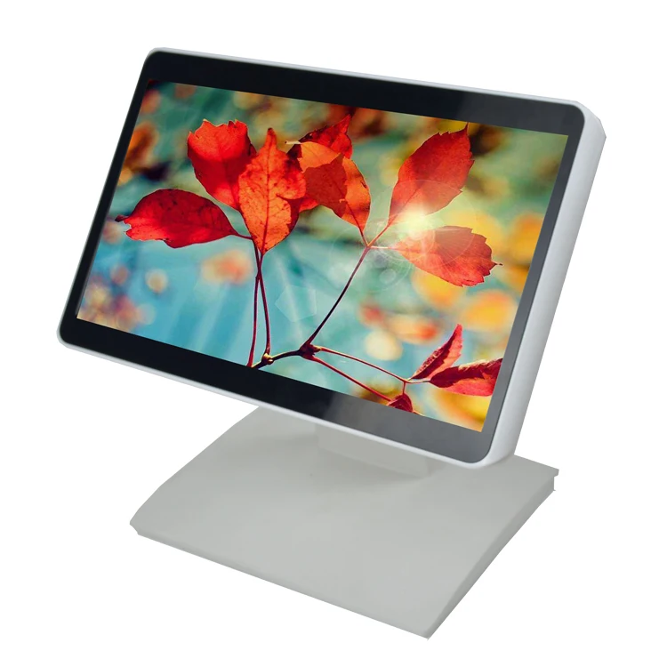 PM1000 pos system 10.1 Inches POS Metal Stand LCD touch screen Monitor all in one terminal