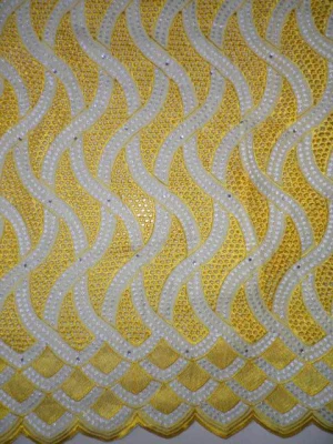 High Quality Wholesale Cotton African Lace Fabrics / African Dry Swiss Voile Lace Discount Fabric / Cheap Textile Material