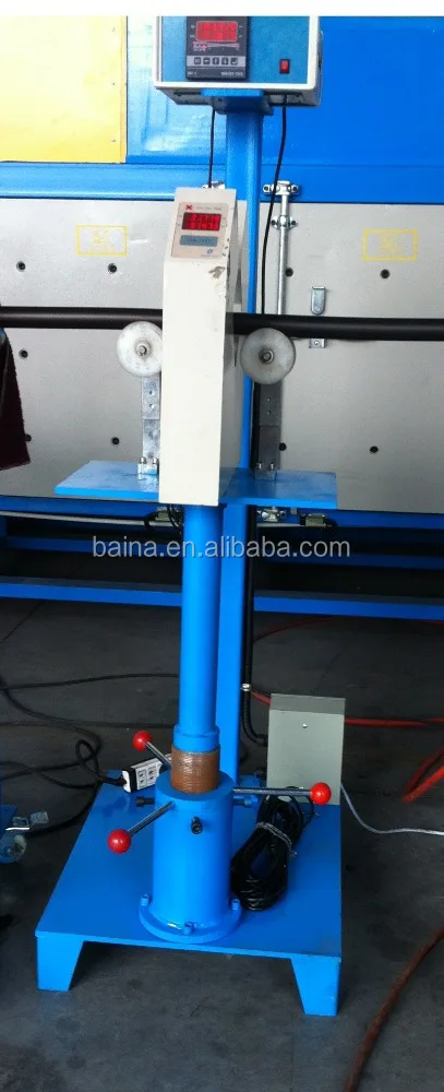 Diameter gauge for hose knitting machine production line rubber coating water glue machine