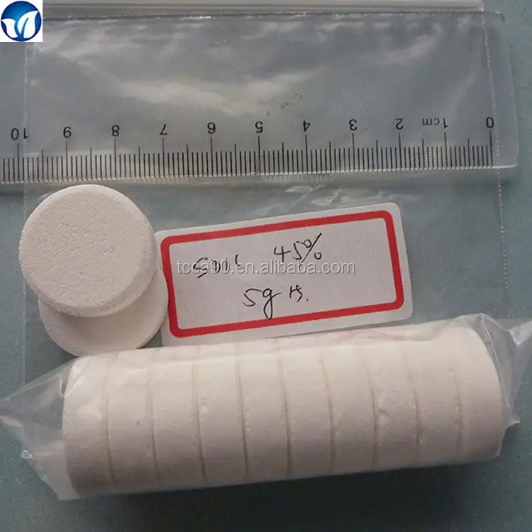 Китайские хлорные таблетки tcca