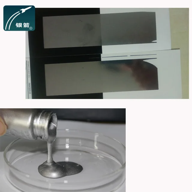 
Chrome mirror effect vacuum metallized pigment for plastic coating 