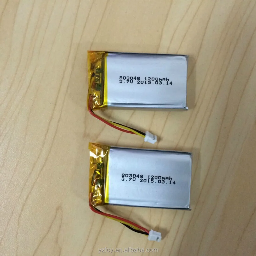 055070 3.7v 1800mah rechargeable battery