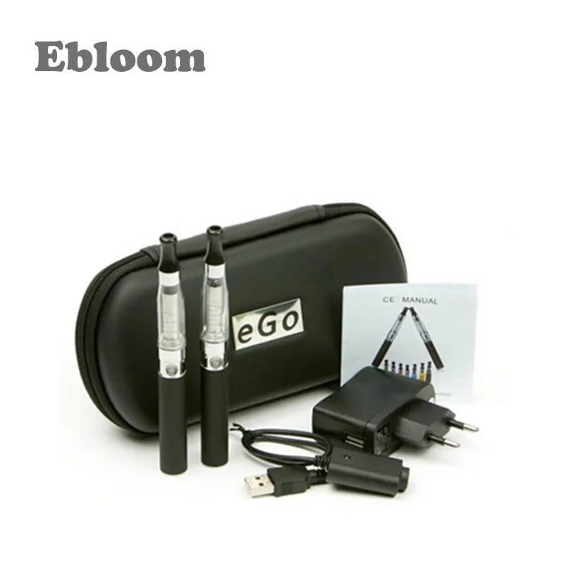 Двойной комплект электронной сигареты ego t /ego ce4 стартовый комплект с чехлом ego