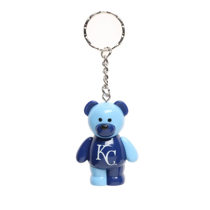 custom plastic injection pvc cartoon keychain bear, decoration 3D figure toy bear keychain