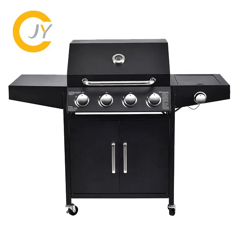5 main burners Hot Sale commercial gas barbeque grill